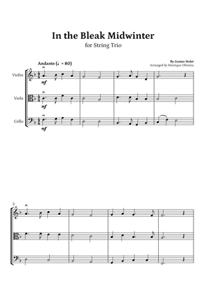 In the Bleak Midwinter (Violin, Viola and Cello) - Beginner Level