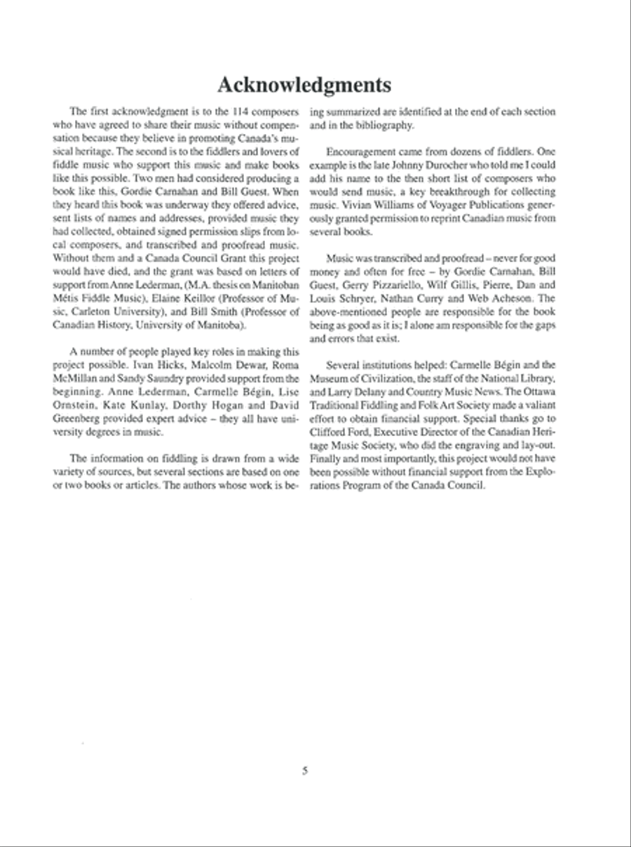 Canadian Fiddle Music Volume 1 Violin scores gallery preview page 11