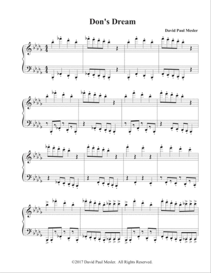 Don's Dream Piano Method scores gallery preview page 2
