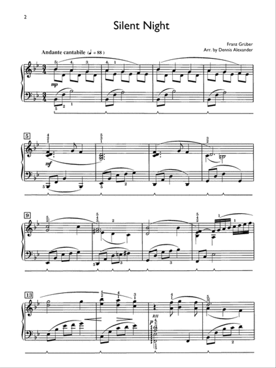 A Christmas Fantasy Piano Solo scores gallery preview page 3