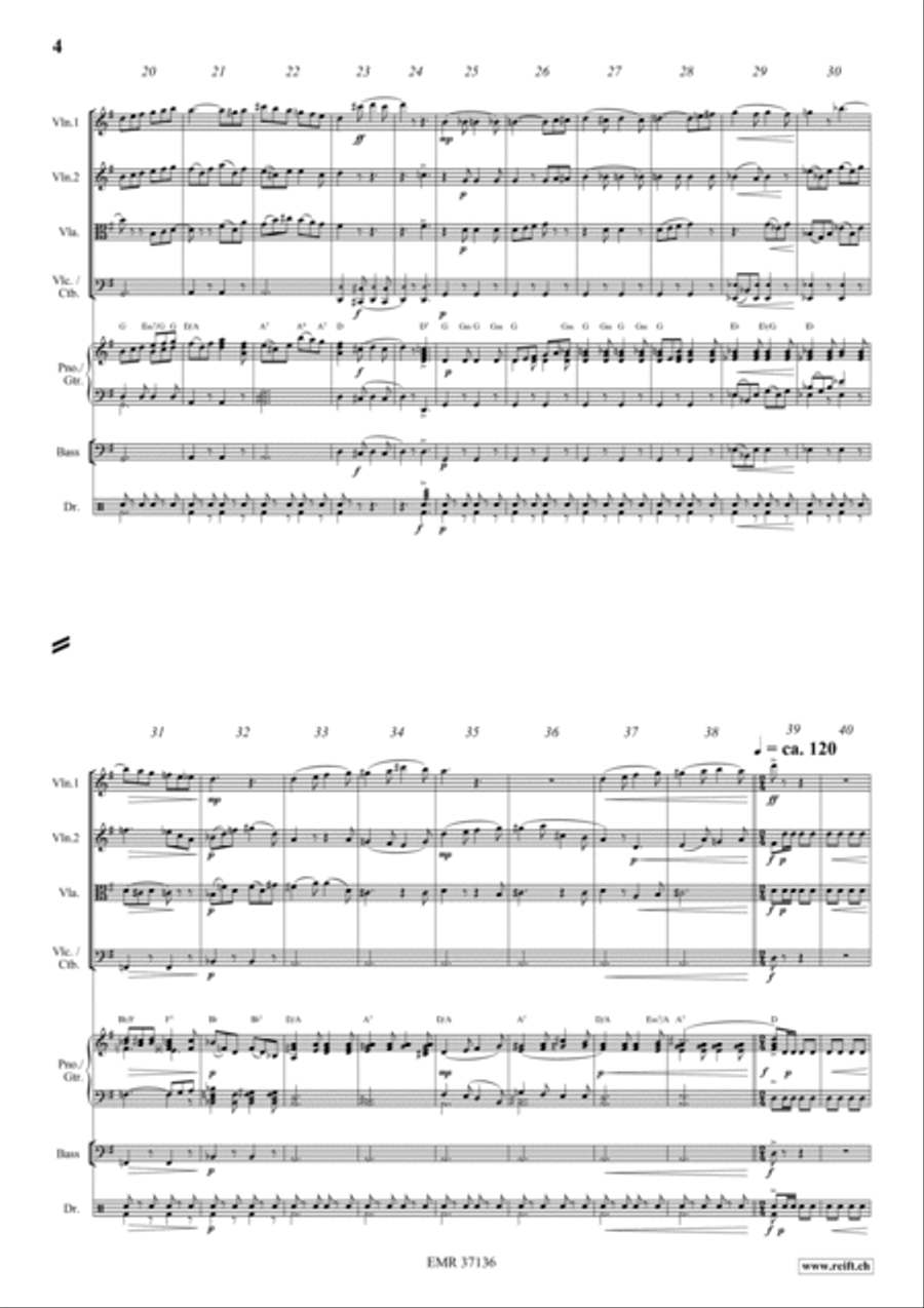 Punchinello Cello scores gallery preview page 3