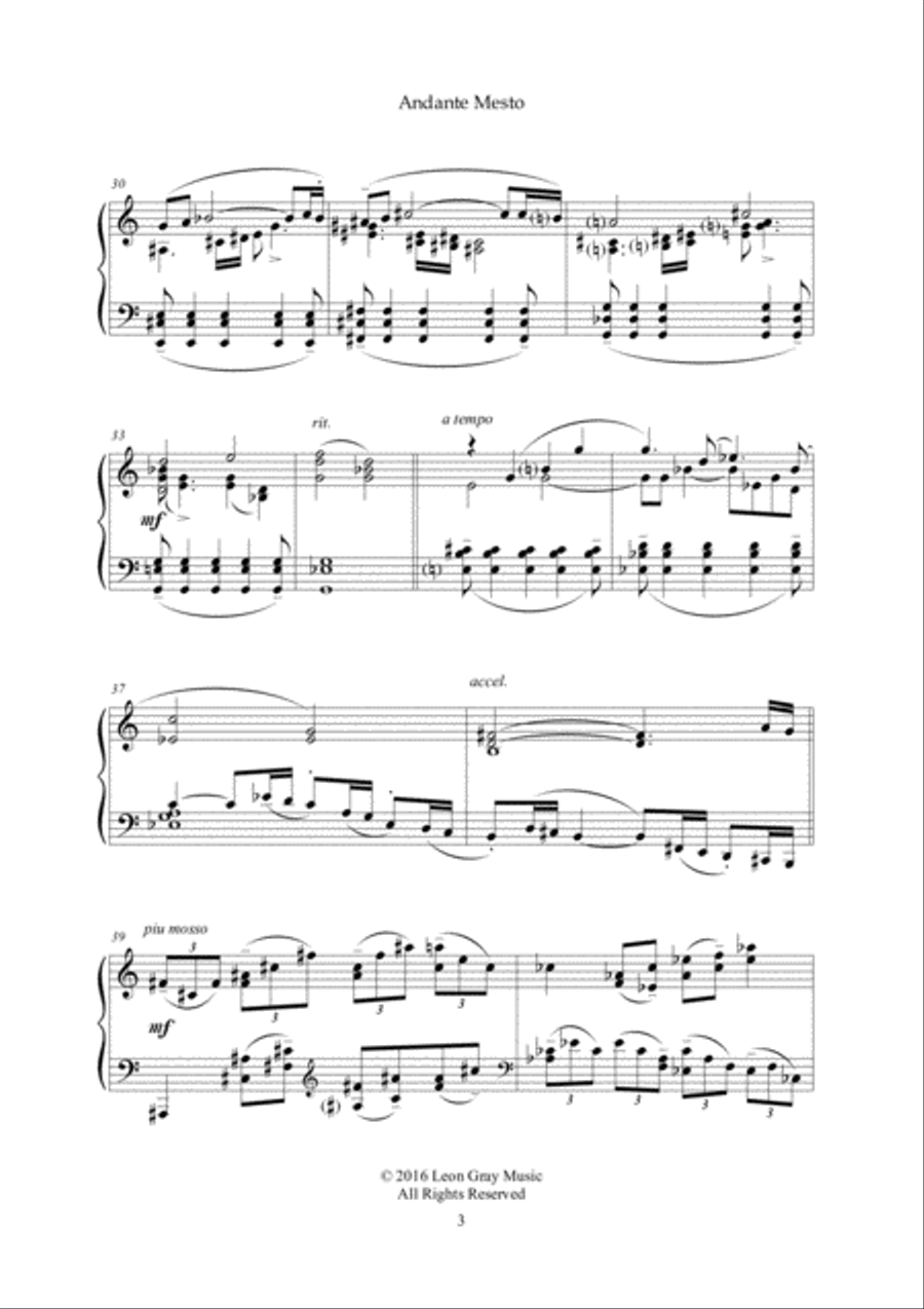 Andante Mesto, Tombola and Dice (No. 5), Leon Gray image number null
