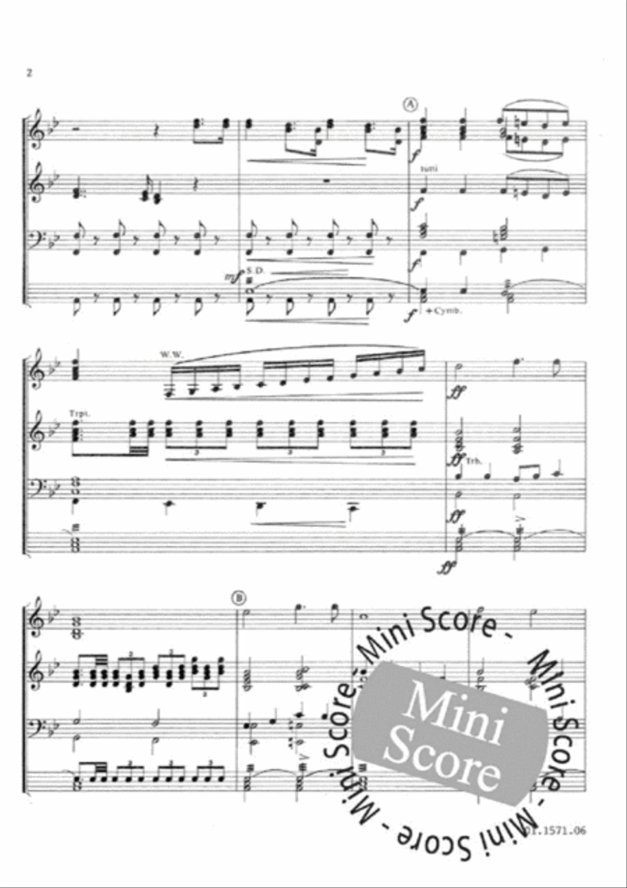 A Tribute to the Liberators Concert Band scores gallery preview page 9