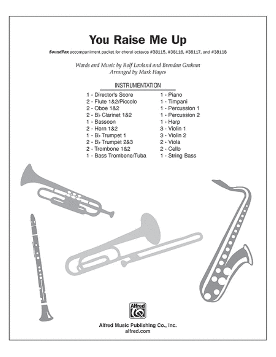 You Raise Me Up You Raise Me Up Choir scores gallery preview page 1