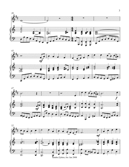 A Savior's Love (treble Bb instrument solo) image number null