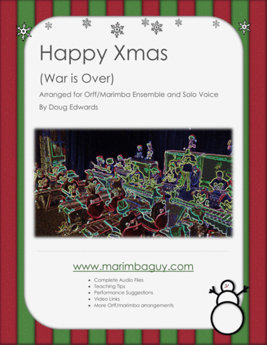 Happy Xmas (War Is Over) by Yoko Ono Large Ensemble - Digital Sheet Music