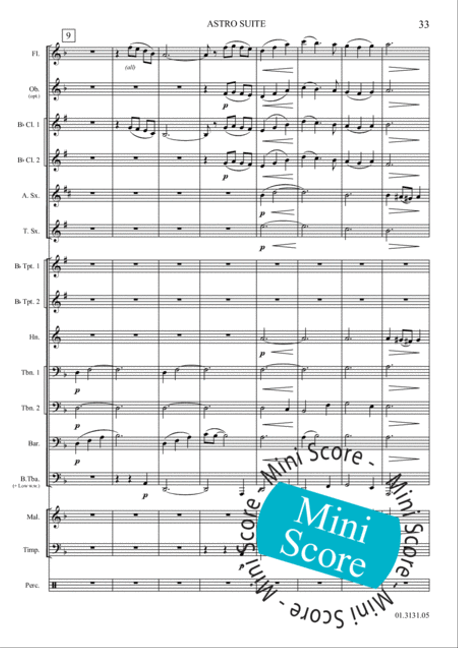 Astro Suite Astro Suite Concert Band scores gallery preview page 39