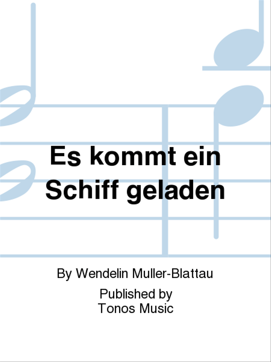 Es kommt ein Schiff geladen 4-Part scores gallery preview page 1