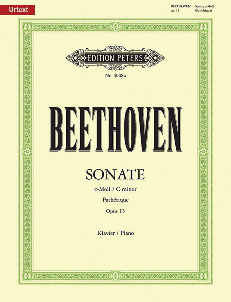 Ludwig van Beethoven : Sonata in C minor for Piano (Pathetique)