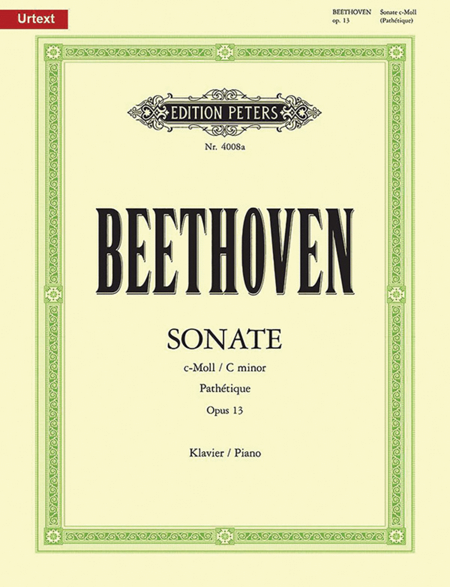 Piano Sonata No. 8 in C minor Op. 13 Pathétique Piano Solo scores gallery preview page 1