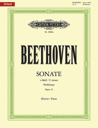 Book cover for Piano Sonata No. 8 in C minor Op. 13 Pathétique