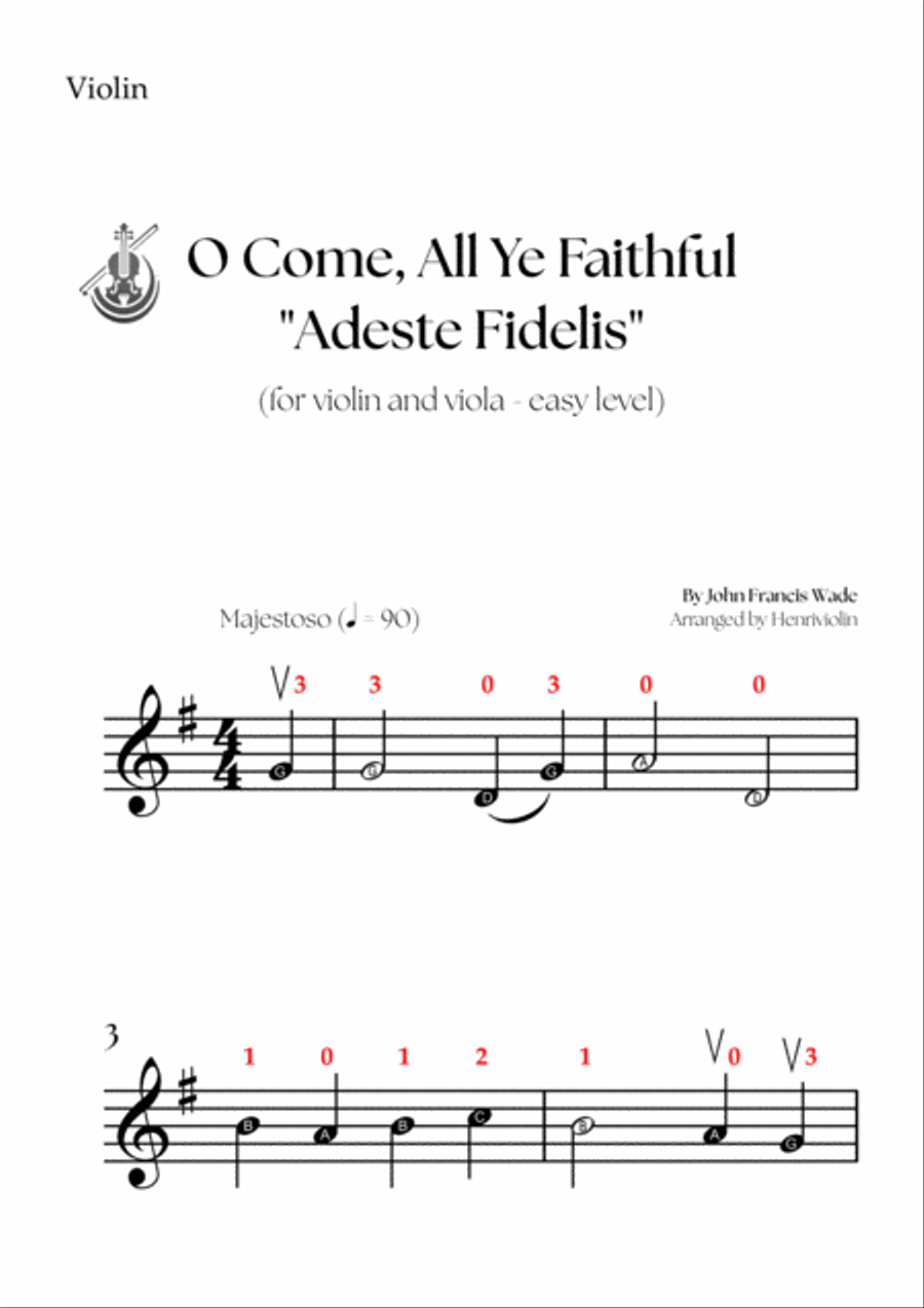 O Come, All Ye Faithful 