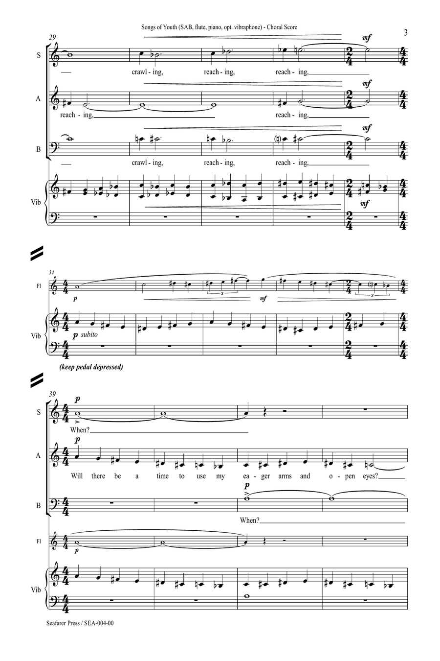Songs of Youth Songs of Youth 3-Part scores gallery preview page 6