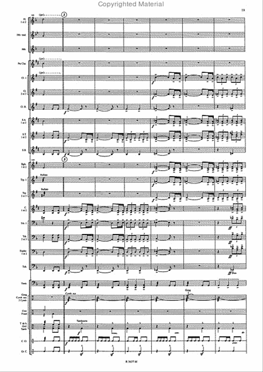 Ambaixadora Contrabandistas Concert Band scores gallery preview page 20