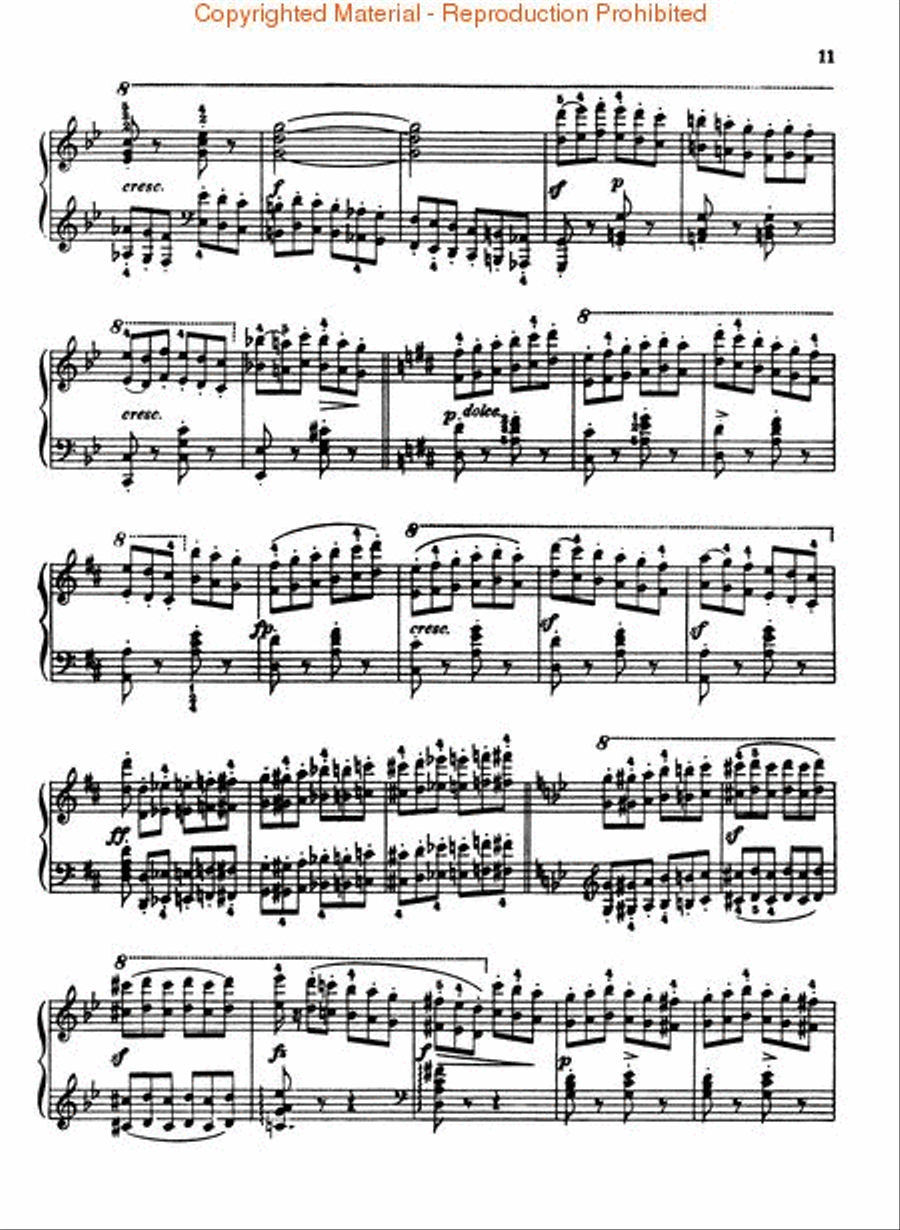 6 Octave Studies in Progressive Difficulty, Op. 553 6-Octaves scores gallery preview page 4