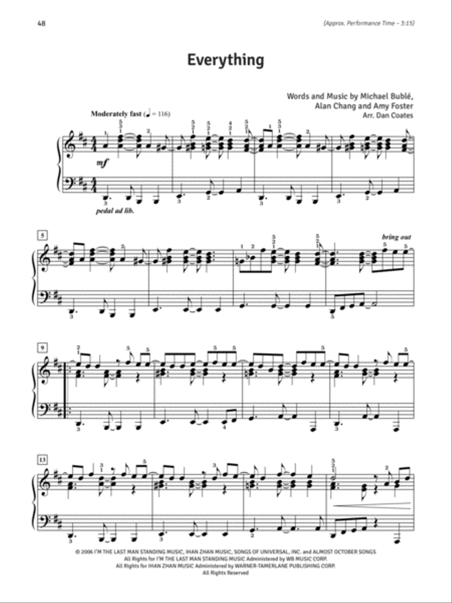The Professional Pianist -- Solos for Weddings Piano Solo scores gallery preview page 3
