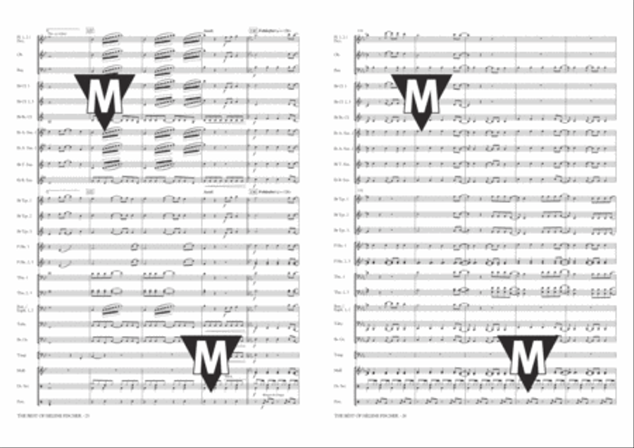 The Best of Helene Fischer Concert Band scores gallery preview page 14