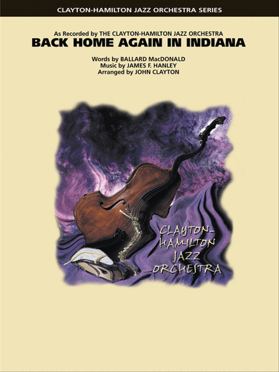 Back Home Again in Indiana Jazz Ensemble scores gallery preview page 1