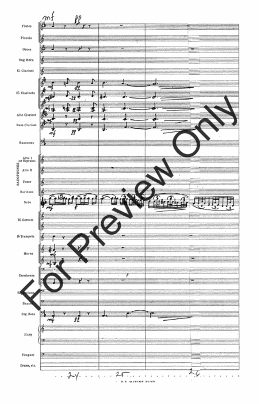 Fantasie Pastoral Hongroise (Score) Concert Band scores gallery preview page 10