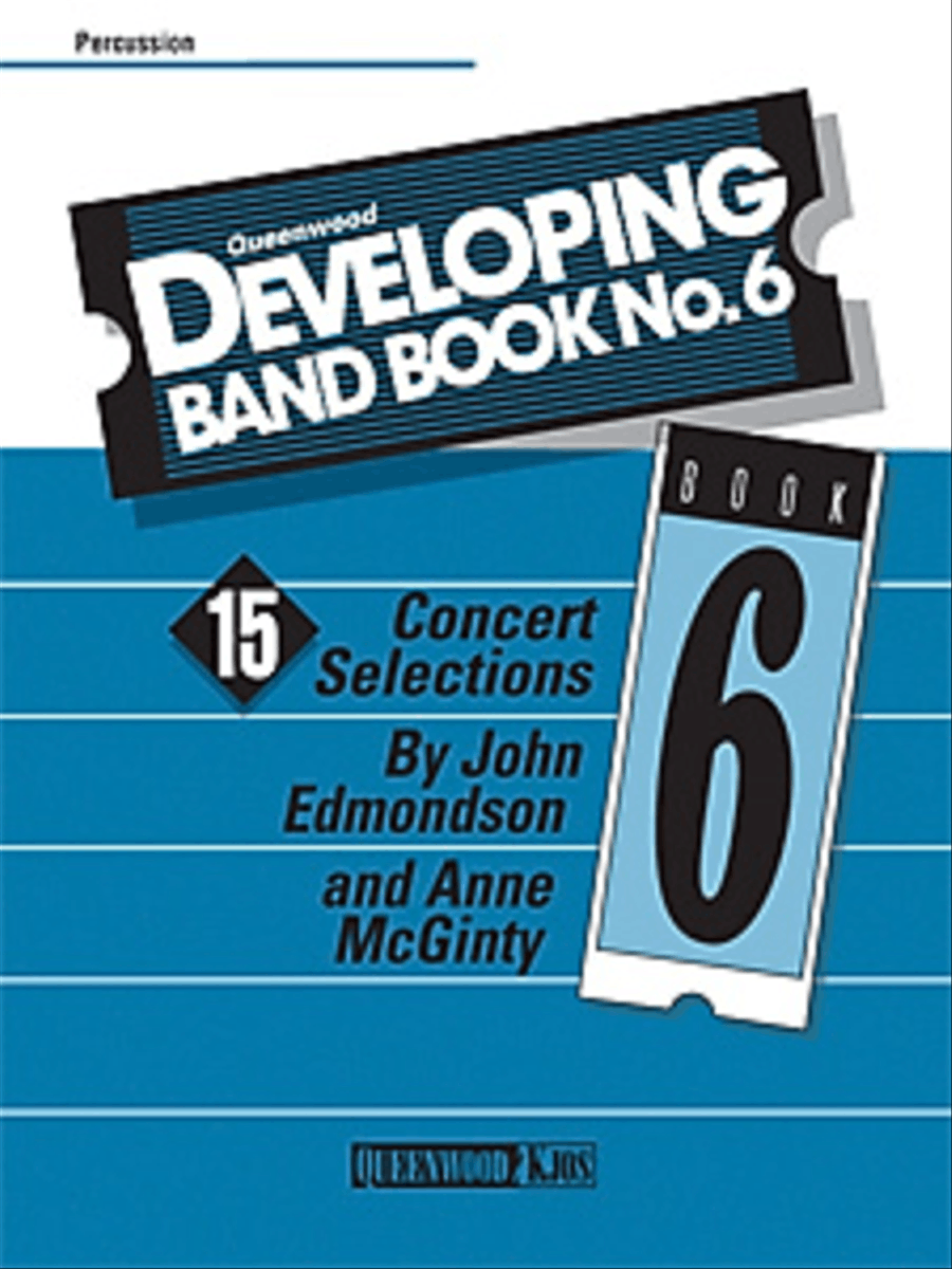 Developing Band Book No. 6 - Percussion Concert Band Methods scores gallery preview page 1