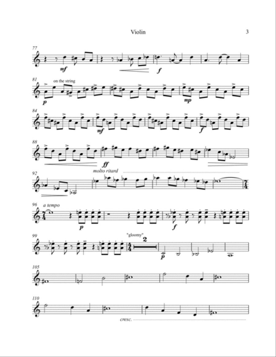 Duet for violin and viola String Duet scores gallery preview page 3