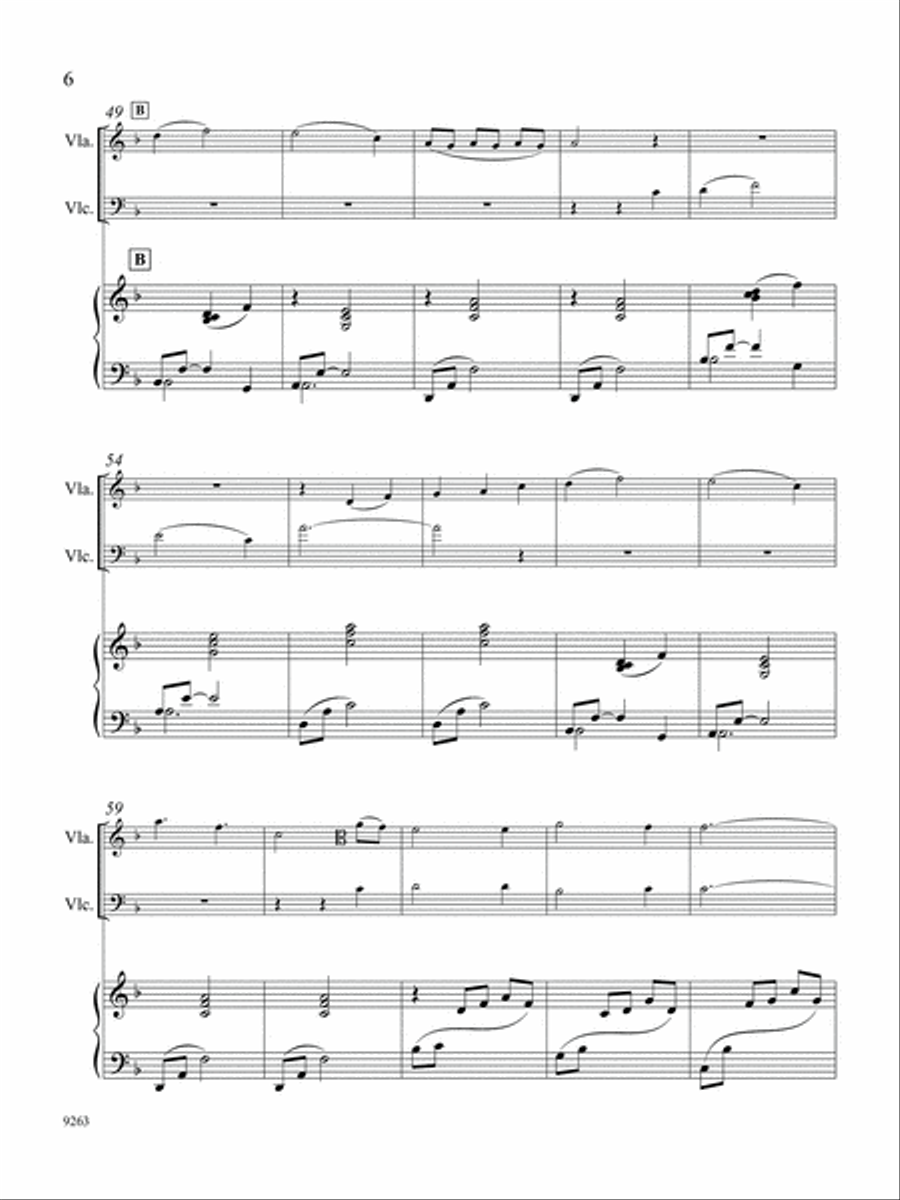 Amazing Grace B-Flat Clarinet scores gallery preview page 6