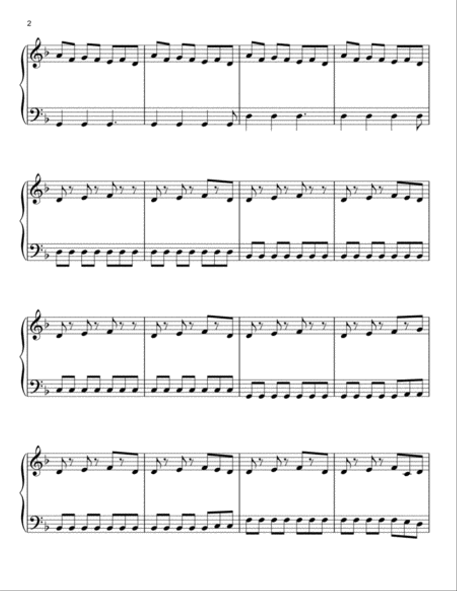 Mass Effect: Suicide Mission Easy Piano scores gallery preview page 2