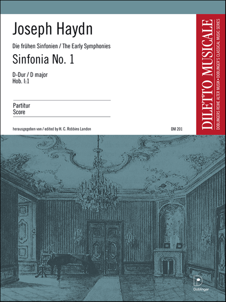 Sinfonia Nr. 1 D-Dur Orchestra scores gallery preview page 1