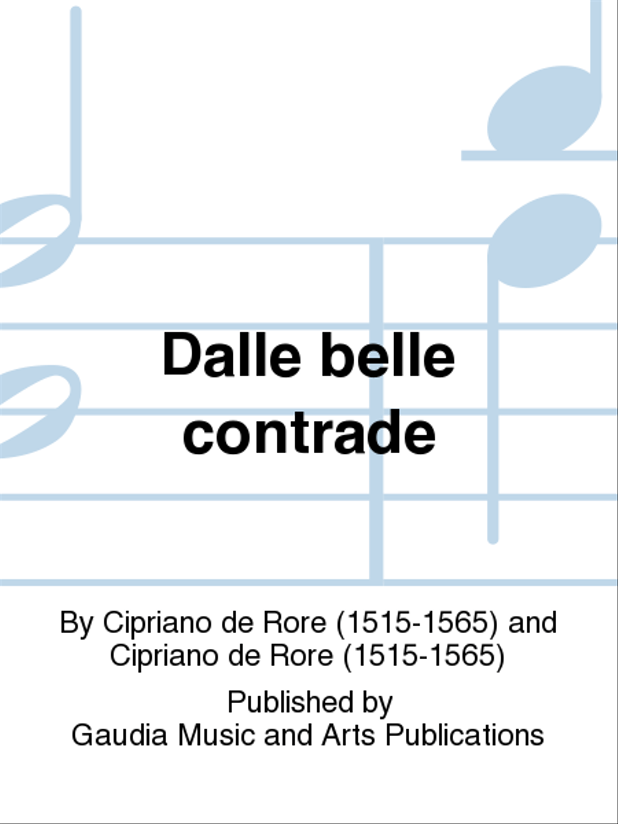 Dalle belle contrade SATTB scores gallery preview page 1