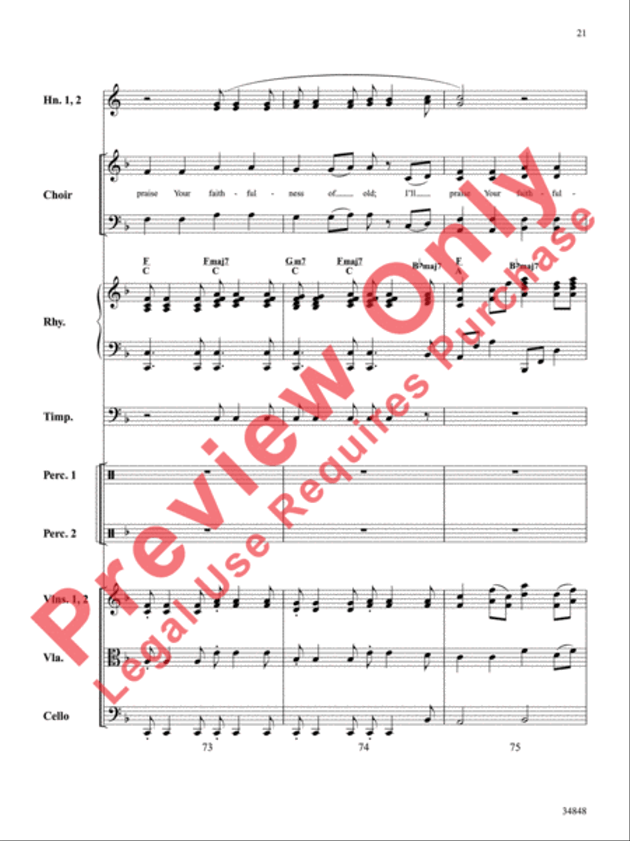 When Trials Come When Trials Come Choir scores gallery preview page 22