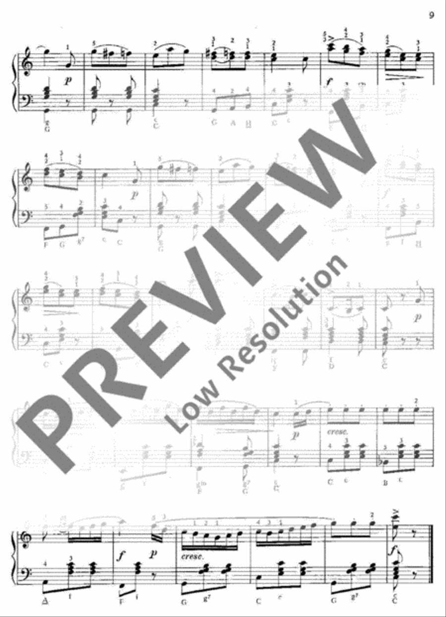 Kleine Tänze großer Meister Accordion scores gallery preview page 10