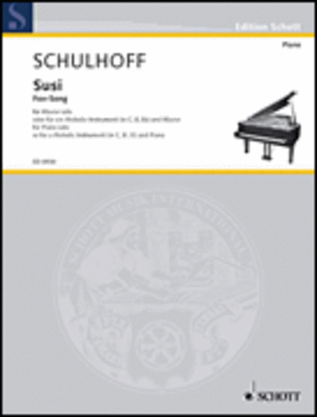Schulhoff Susi Fox Song S.pft Or