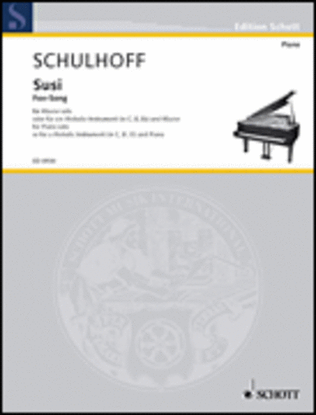 Book cover for Schulhoff Susi Fox Song S.pft Or
