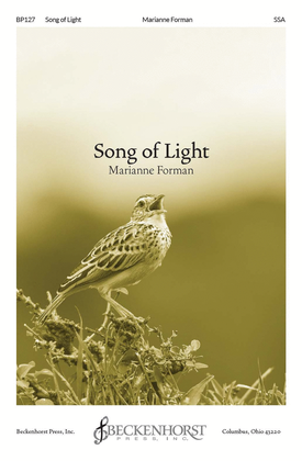 Book cover for Song of Light SSA
