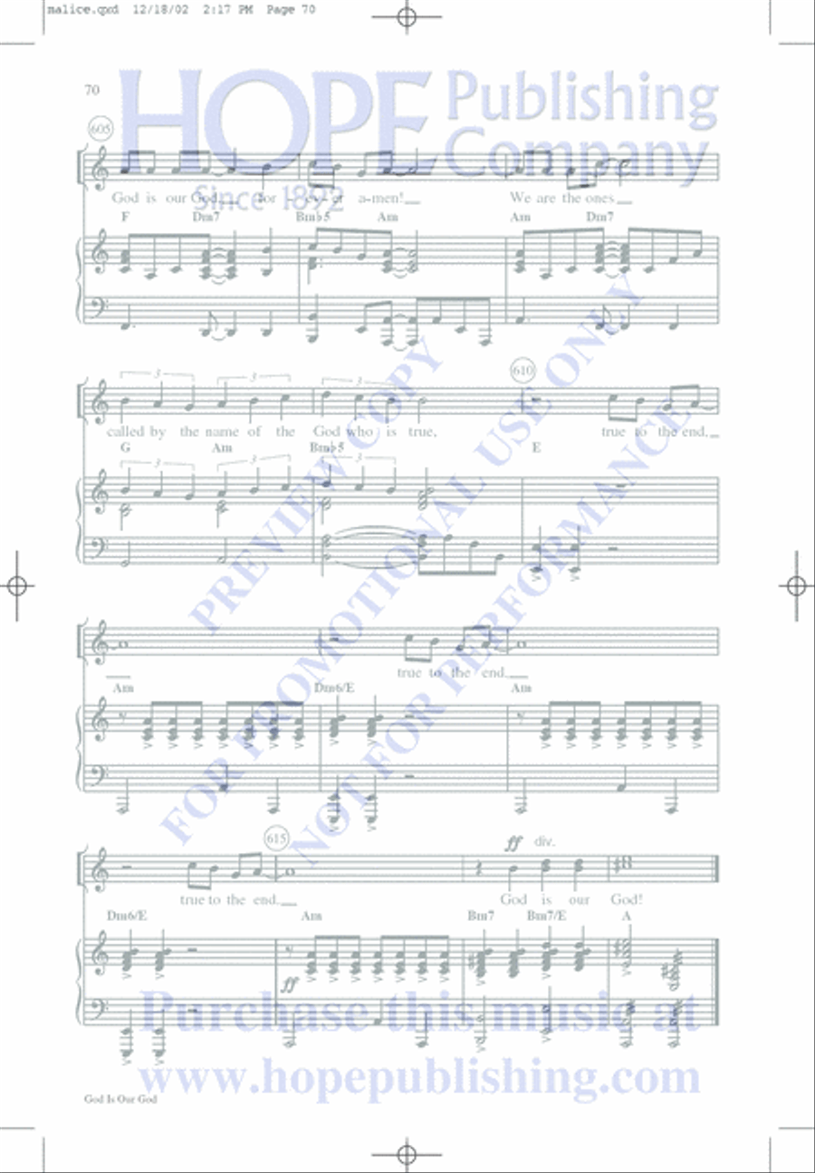 Malice in the Palace Unison Choir scores gallery preview page 70