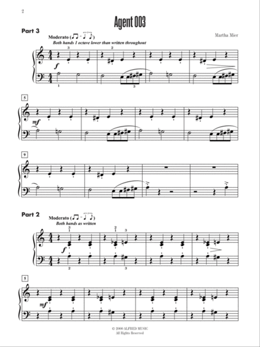 Contest Winners for Three, Book 4 Small Ensemble scores gallery preview page 2