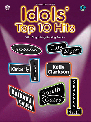 Book cover for Idols' Top 10 Hits