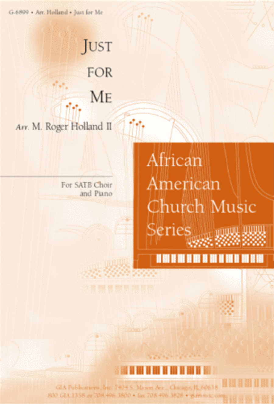 Just for Me Just for Me 4-Part scores gallery preview page 1