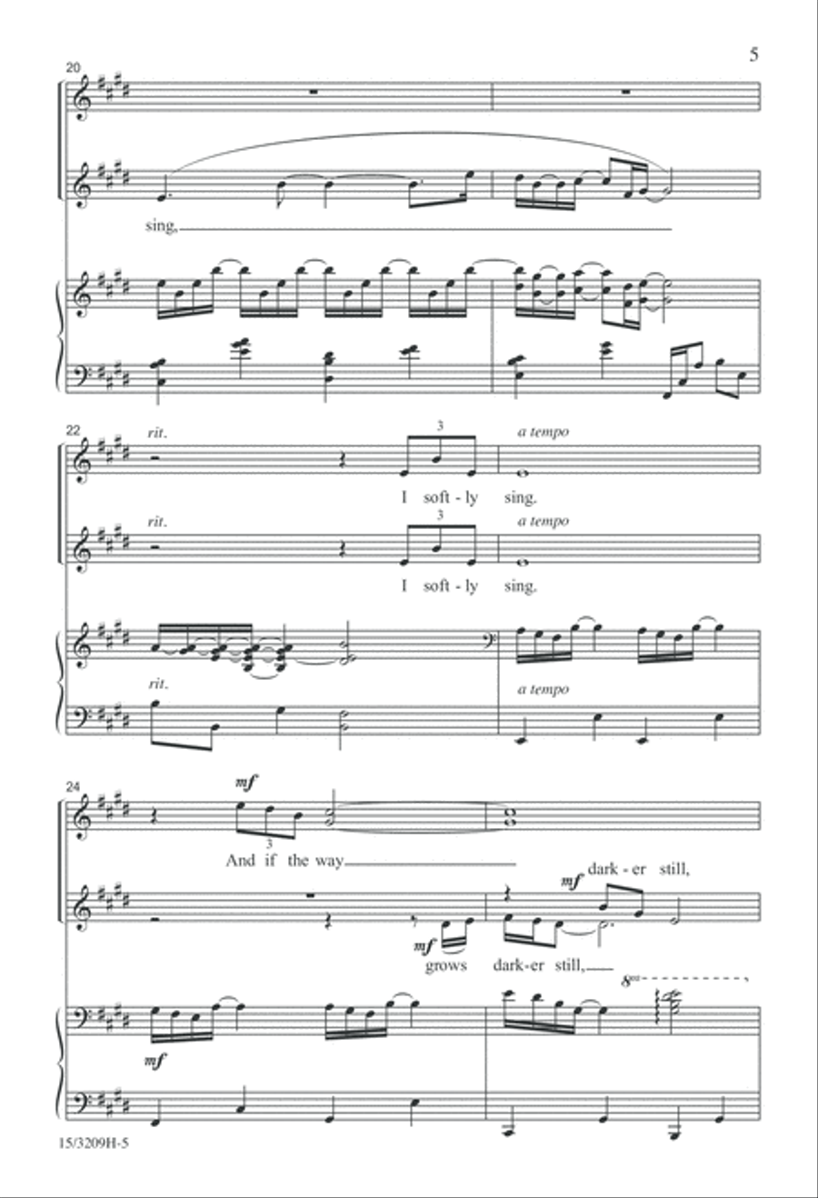 And I Can Sing SSAA scores gallery preview page 5