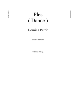 Book cover for Dance (e minor)