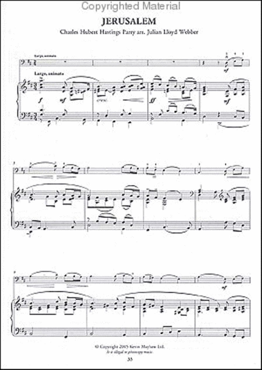 Elgar Album for Cello Cello scores gallery preview page 4