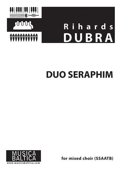 Duo Seraphim by Rihards Dubra Choir - Sheet Music