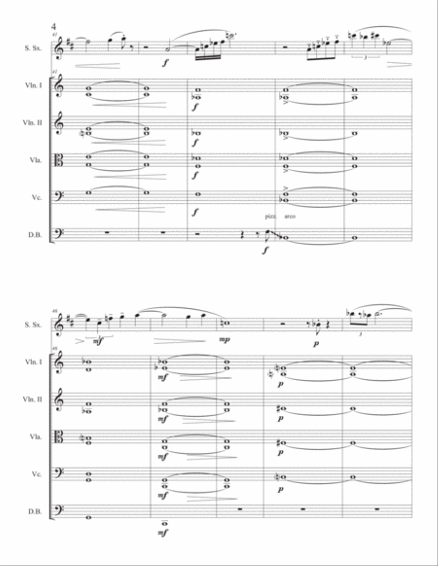 Chant Chant String Quartet scores gallery preview page 6