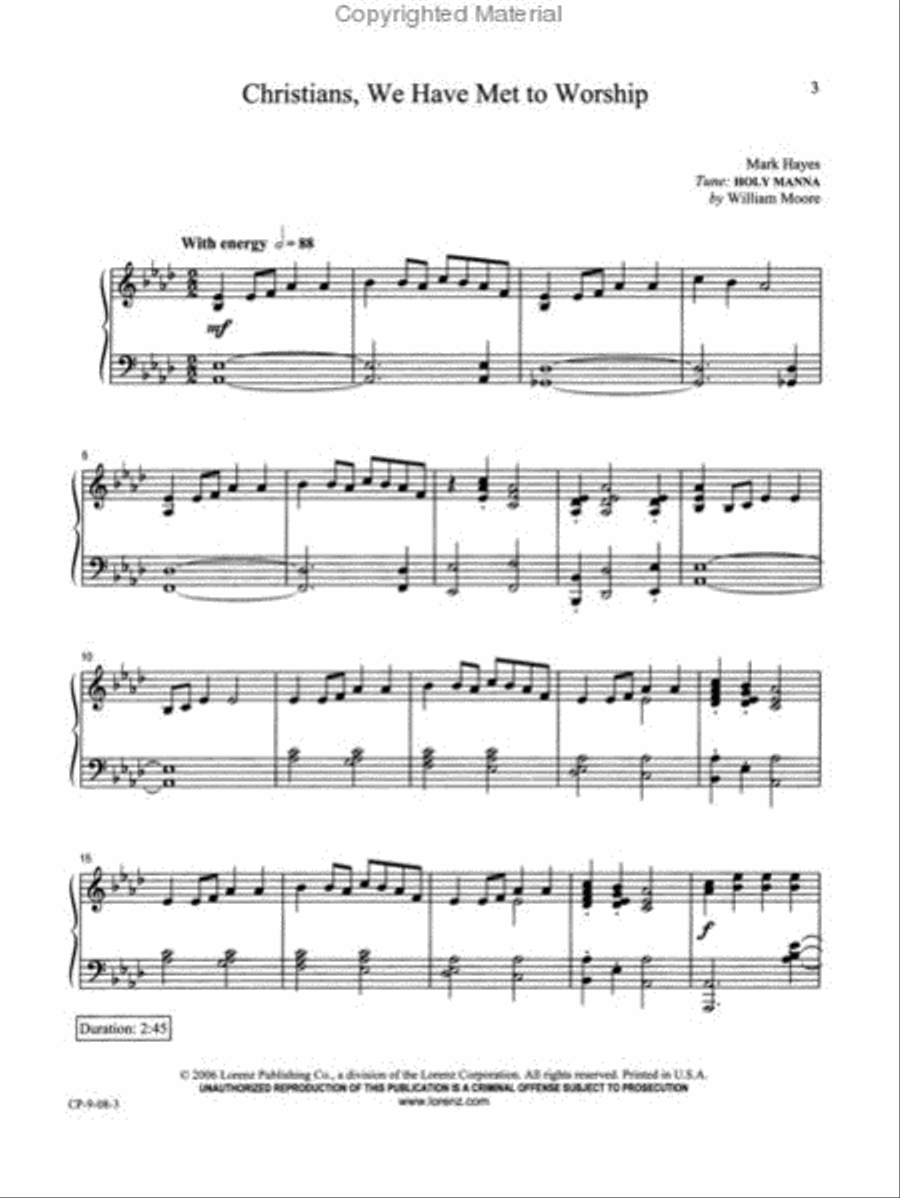The Church Pianist's Library, Vol. 5 Piano Solo scores gallery preview page 2