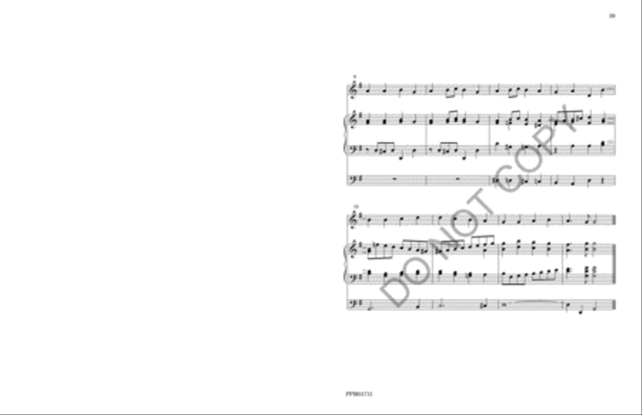 Twenty-five Organ Accompniments for Unison Hymn Singing Unison Choir scores gallery preview page 42