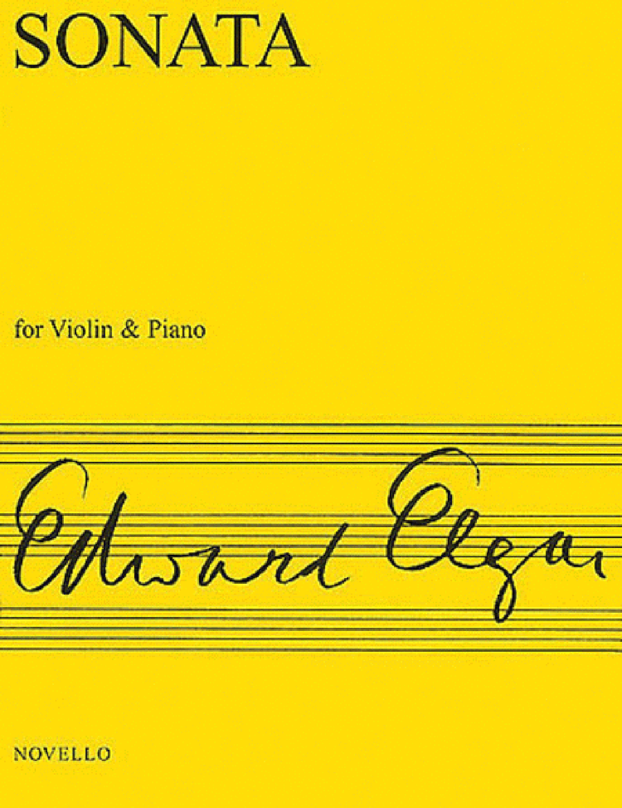 Sonata for Violin and Piano (E Minor), Op. 82 Violin Solo scores gallery preview page 1