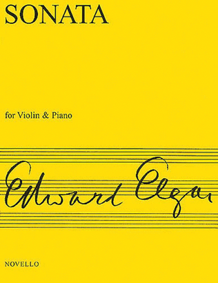 Book cover for Sonata for Violin and Piano (E Minor), Op. 82