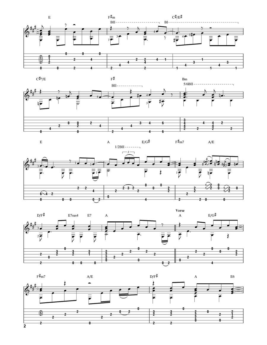 Tears In Heaven Acoustic Guitar scores gallery preview page 2