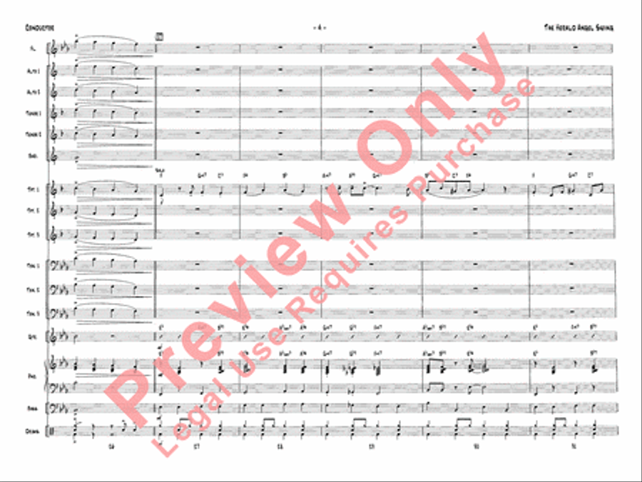 (The) Herald Angel Swing Jazz Ensemble scores gallery preview page 7
