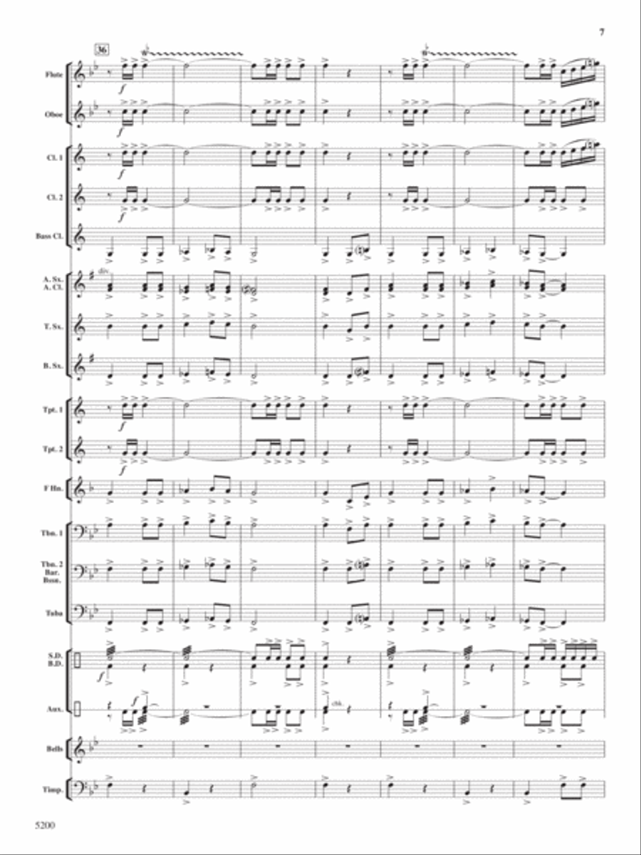 Los Banditos Concert Band scores gallery preview page 7
